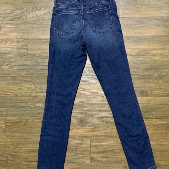 Anthropologie Articles of Society Heather High Rise Skinny Denim Jean 24 - Picture 4 of 8